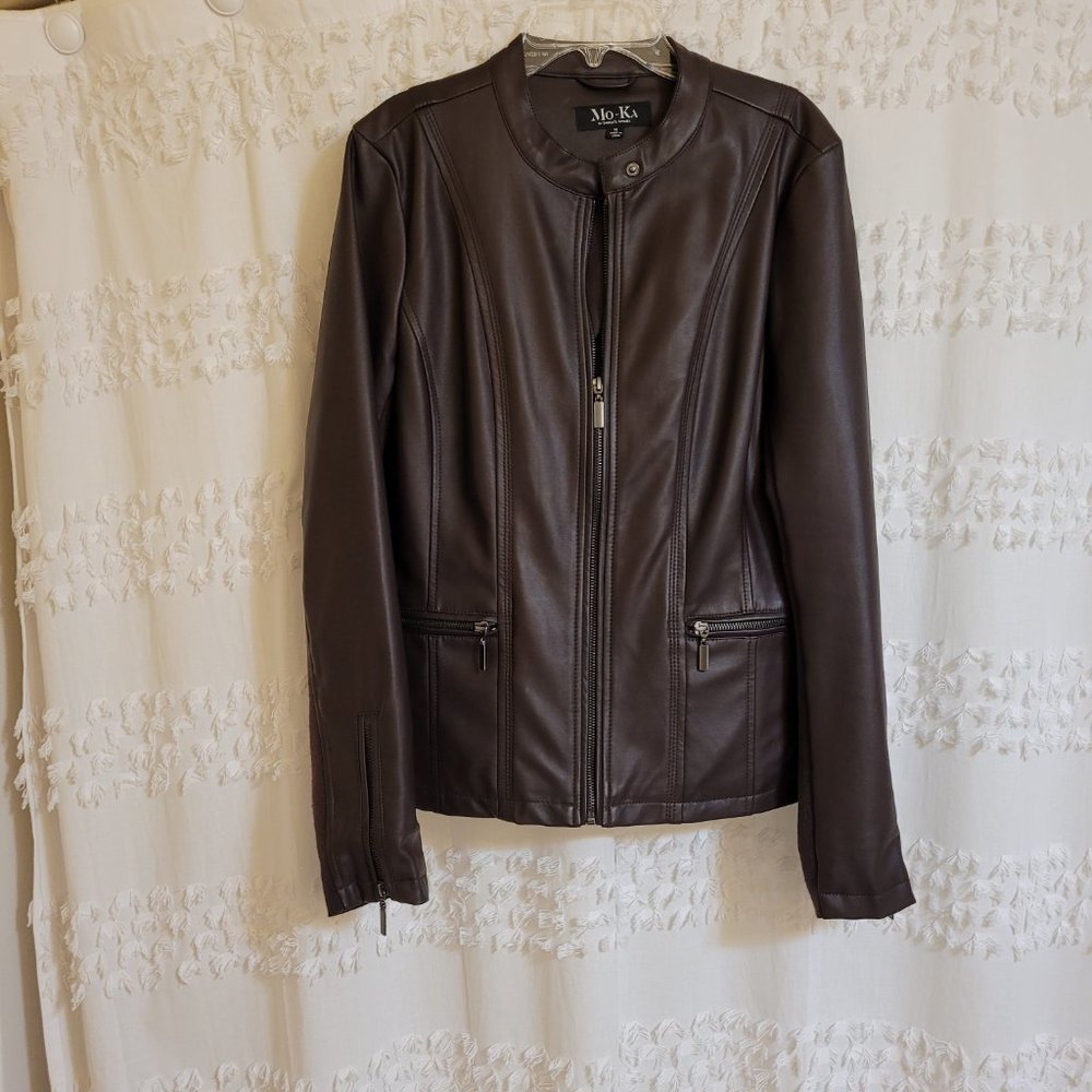 Leather Jacket - Medium